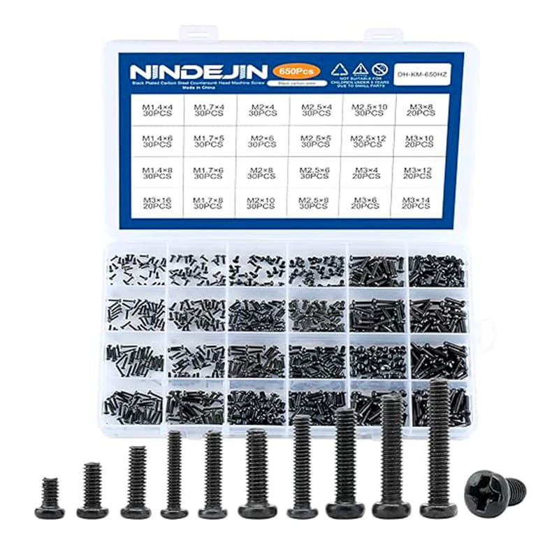 PAN SCREWS KIT - 650PCS
