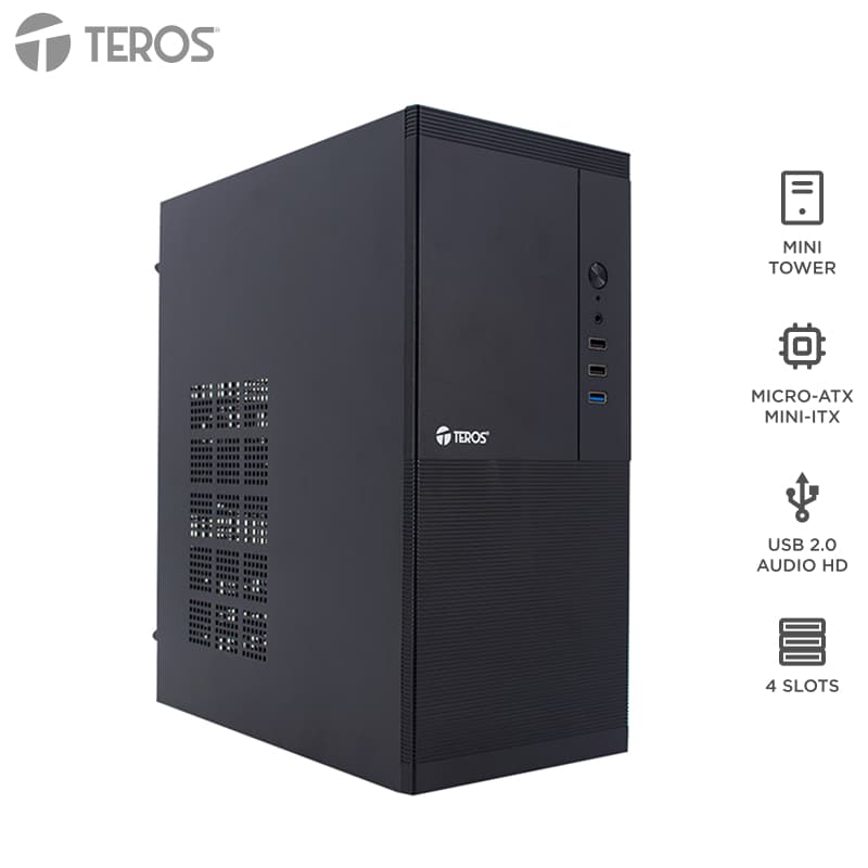 CASE STD MICRO ATX 250W TE1033