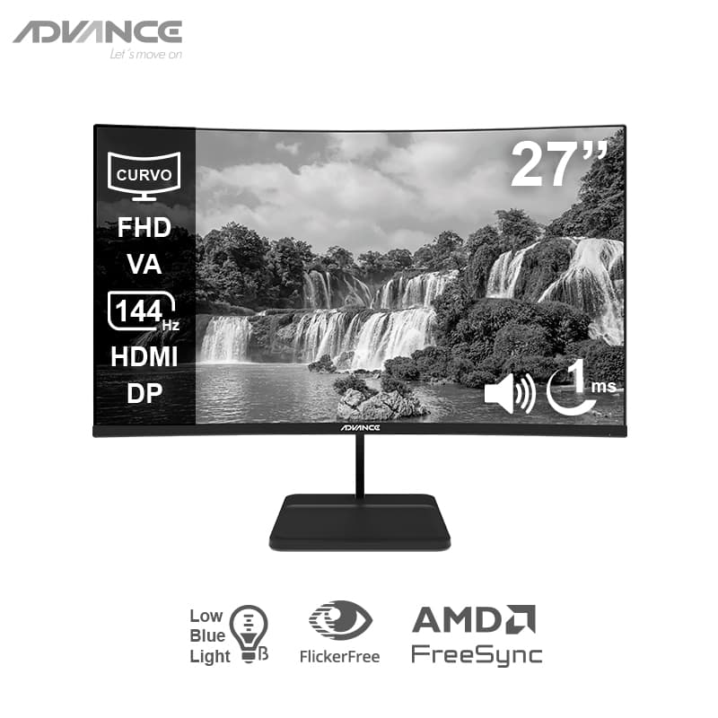 MON ADV 27\'' FHD 144HZ 1MS CV