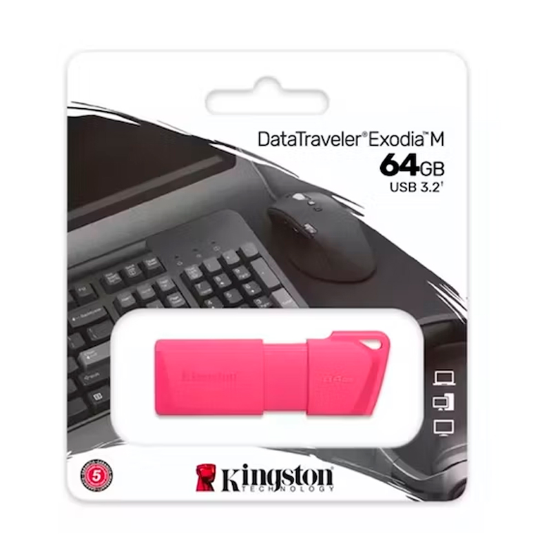 Memoria USB Kingston EXODIA M (KC-U2L64-7LN)