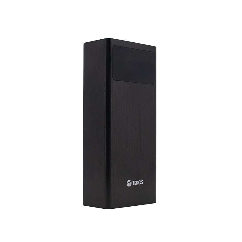Teros Powerbank Teros-7059N, 30000MAh, USB-A, USB-C, negro