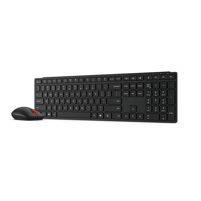 Teclado y Mouse inalámbricos multimodo Lenovo Pro Combo 6000-LA Español 171 (sin batería) - Lenovo con Garantía Oficial Perú