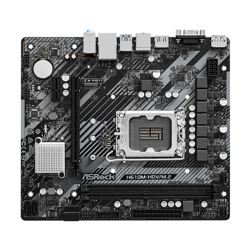 Placa Madre ASRock H610M-HDV/M.2 R2.0 DDR4 - ASRock con Garantía Oficial Perú