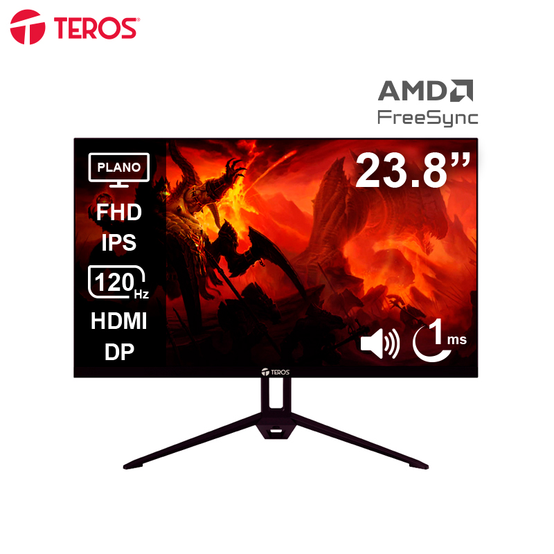 Monitor Teros Teros TE 24"" FHD 120HZ 1MS FLAT