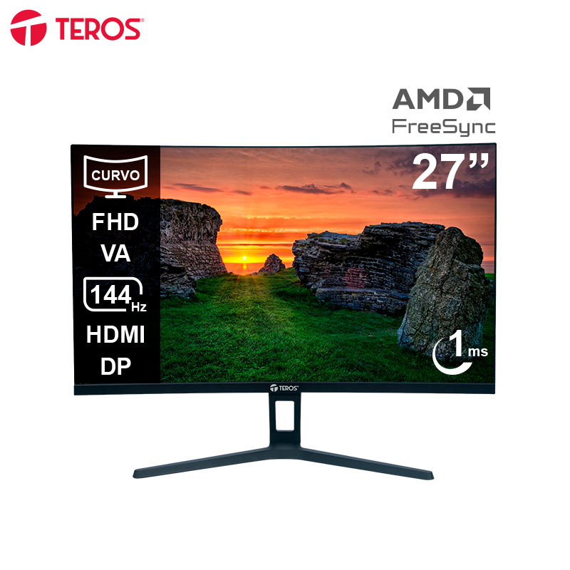 Monitor Teros Teros TE 27""\'' FHD 144HZ 1MS CV