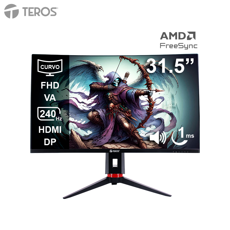 Monitor Teros Teros TE 32""'' FHD 240HZ 1MS CVO