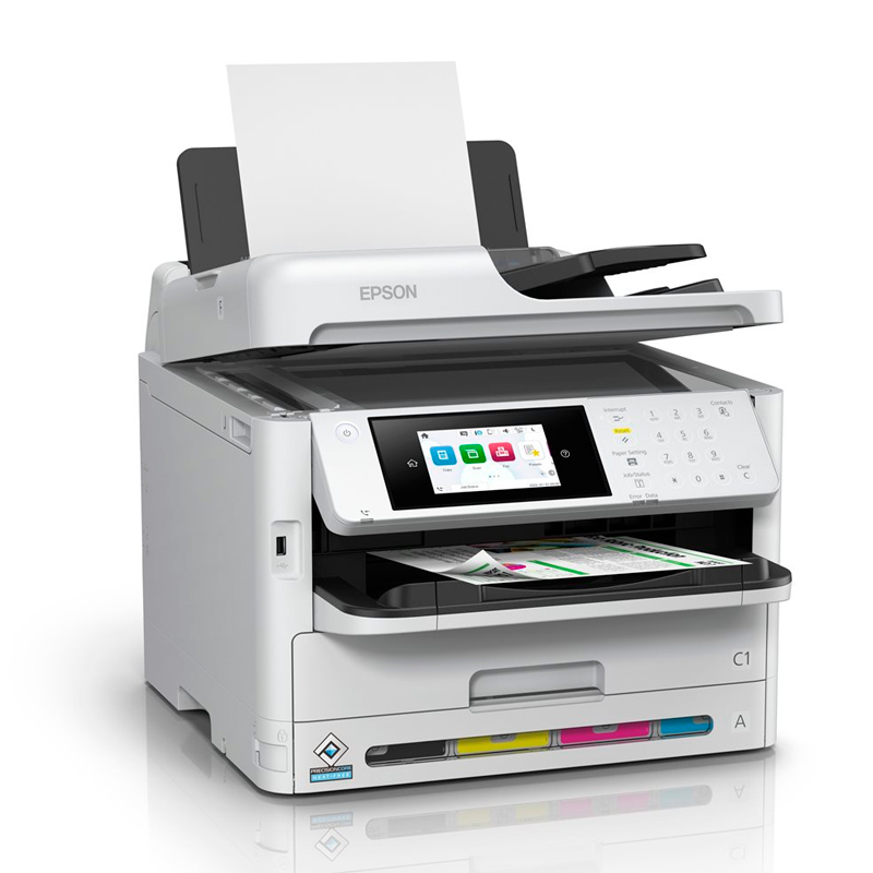 Epson Multifuncional a color Epson WorkForce Pro WF-C5891, Imprime, Escanea, Copia, Fax, LAN, WiFi