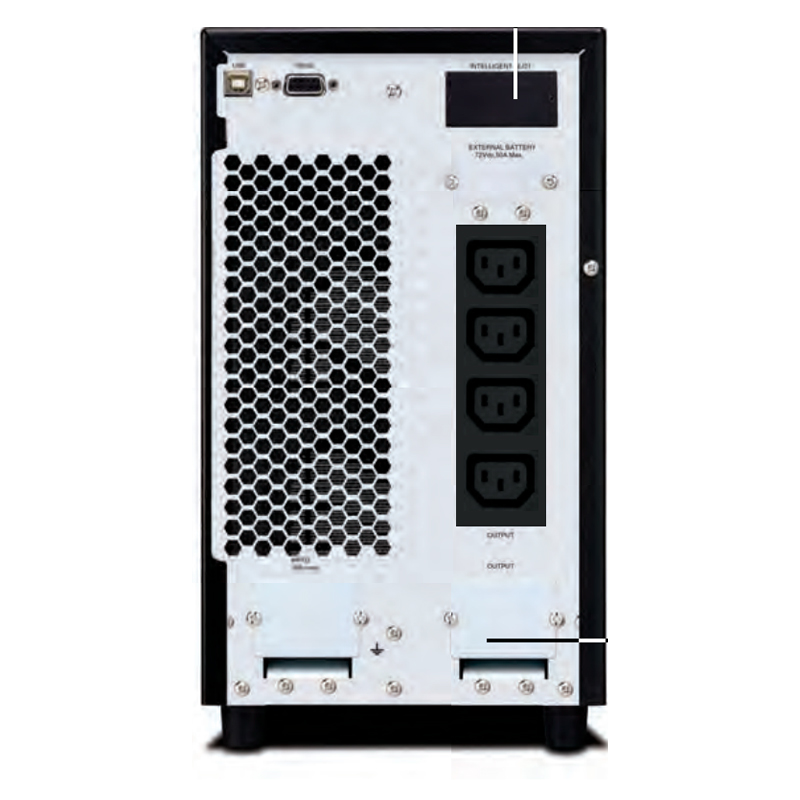 CDP UPS CDP UPO11-3i Online 3000VA, 2700W, 230V, USB, RS232, 4-Salidas IEC-C13, 14 - CDP con Garantía Oficial Perú