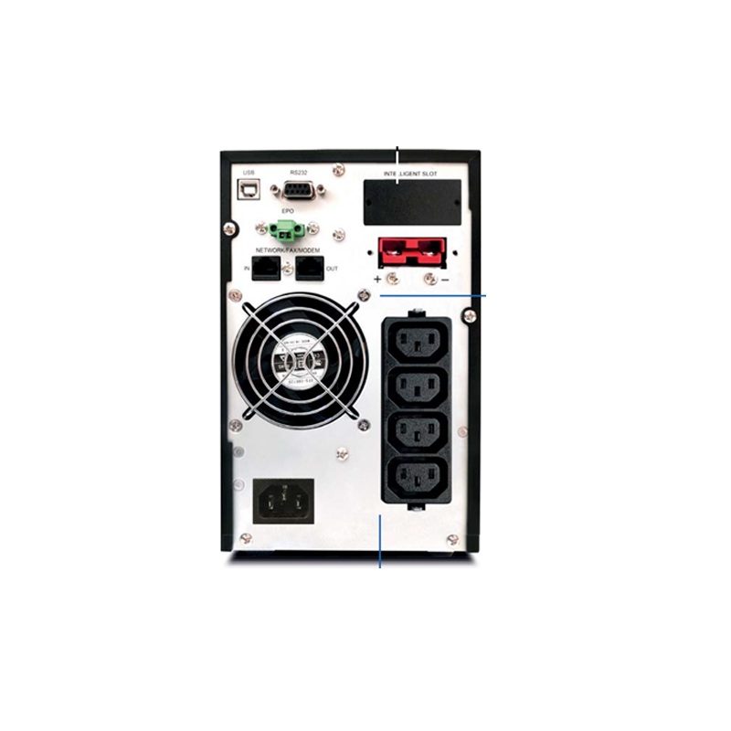 CDP UPS CDP UPO11i(AX), On-Line, 1000VA, 1000W, 220VAC, 4 salidas IEC-C13, 14 - CDP con Garantía Oficial Perú