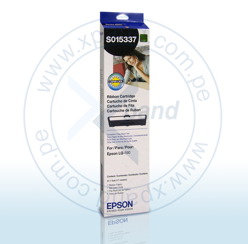 Epson Cinta para Impresora LQ-590 S015337 - Presentación