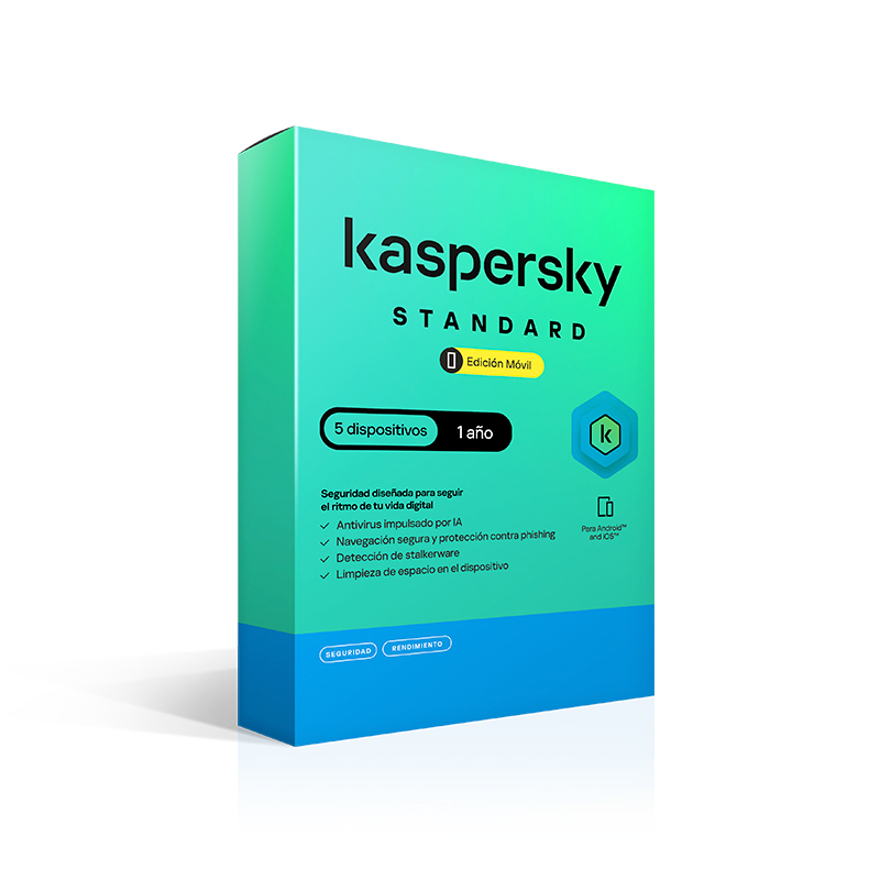 Antivirus Kaspersky STANDAR 5PC 1Y