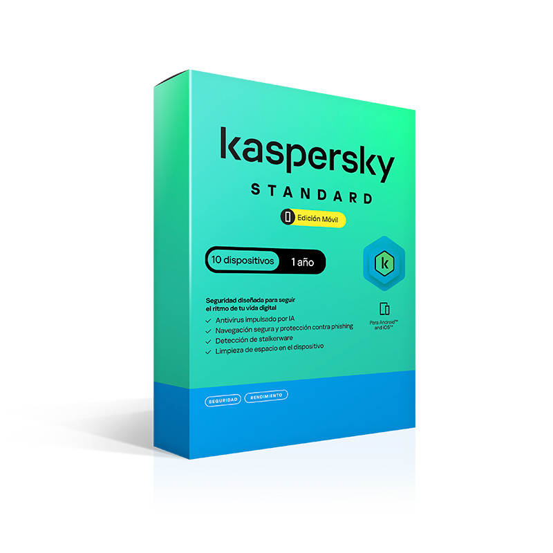 KASPERSKY STANDAR 10PC 1Y - Kaspersky con Garantía Oficial Perú