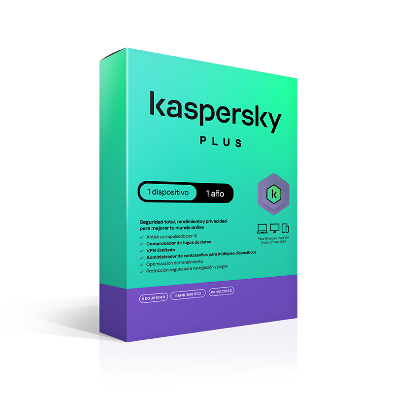 Antivirus Kaspersky PLUS 1PC 1Y