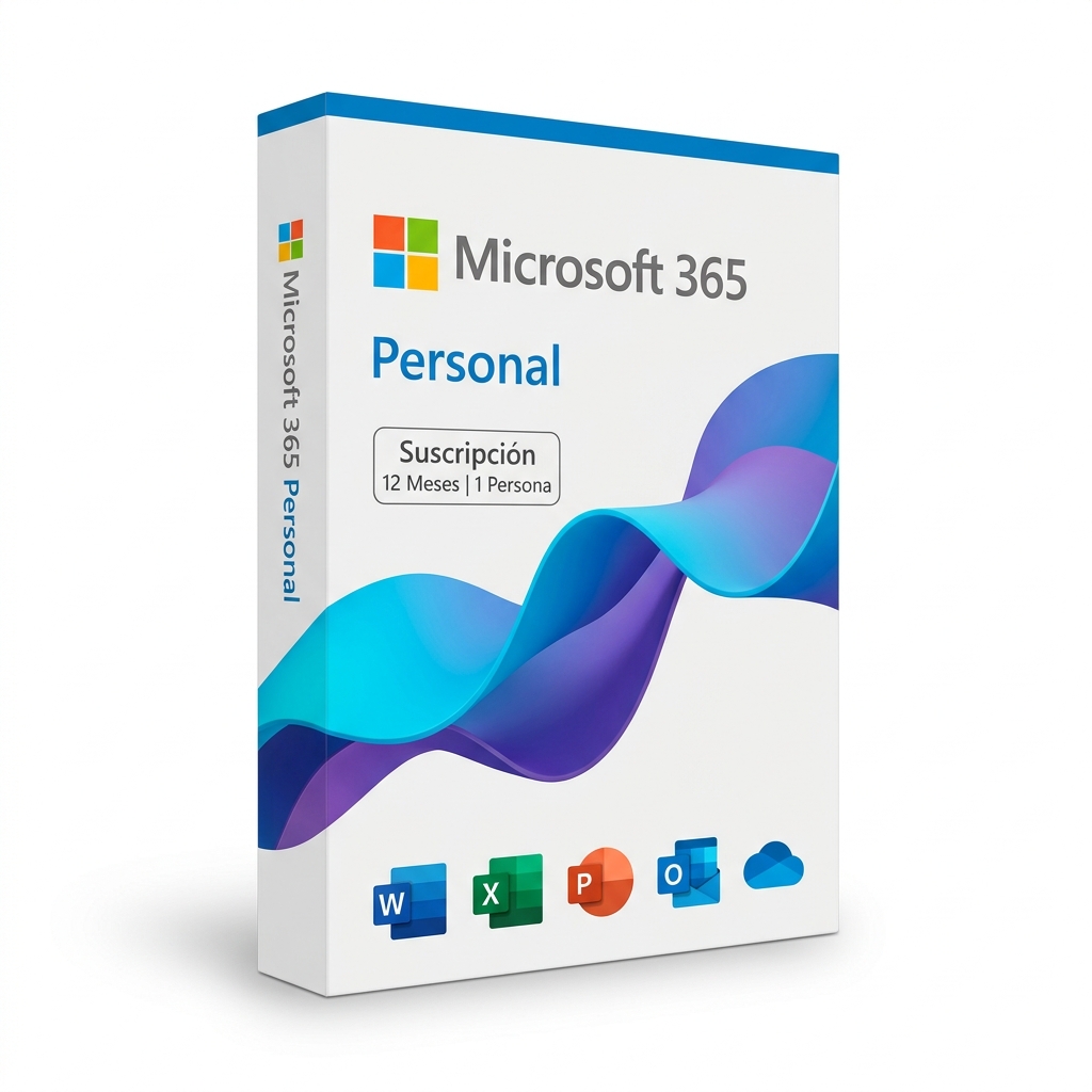Microsoft M365 PERSONAL SUBSCR LIC 1YEAR - Microsoft con Garantía Oficial Perú